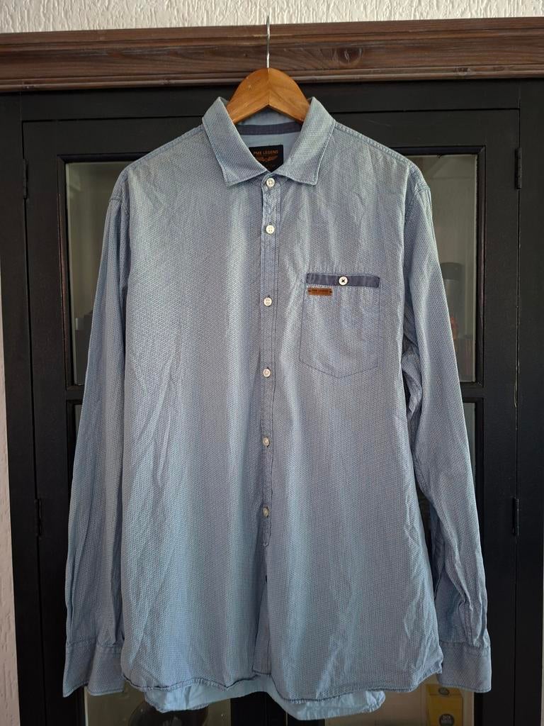 PME Legend Blouse - Maat XXL, Kleding | Heren, Blauw, Ophalen of Verzenden, Zo goed als nieuw, PME Legend