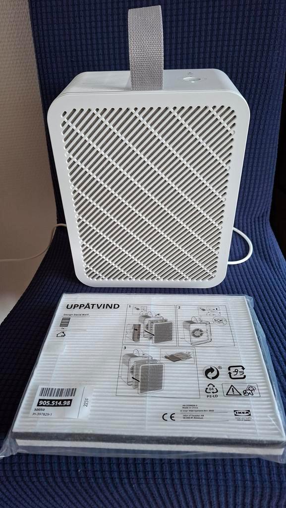IKEA UPPÅTVIND Luchtreiniger E2111 - Compact en Efficiënt, Witgoed en Apparatuur, Luchtbehandelingsapparatuur, Zo goed als nieuw