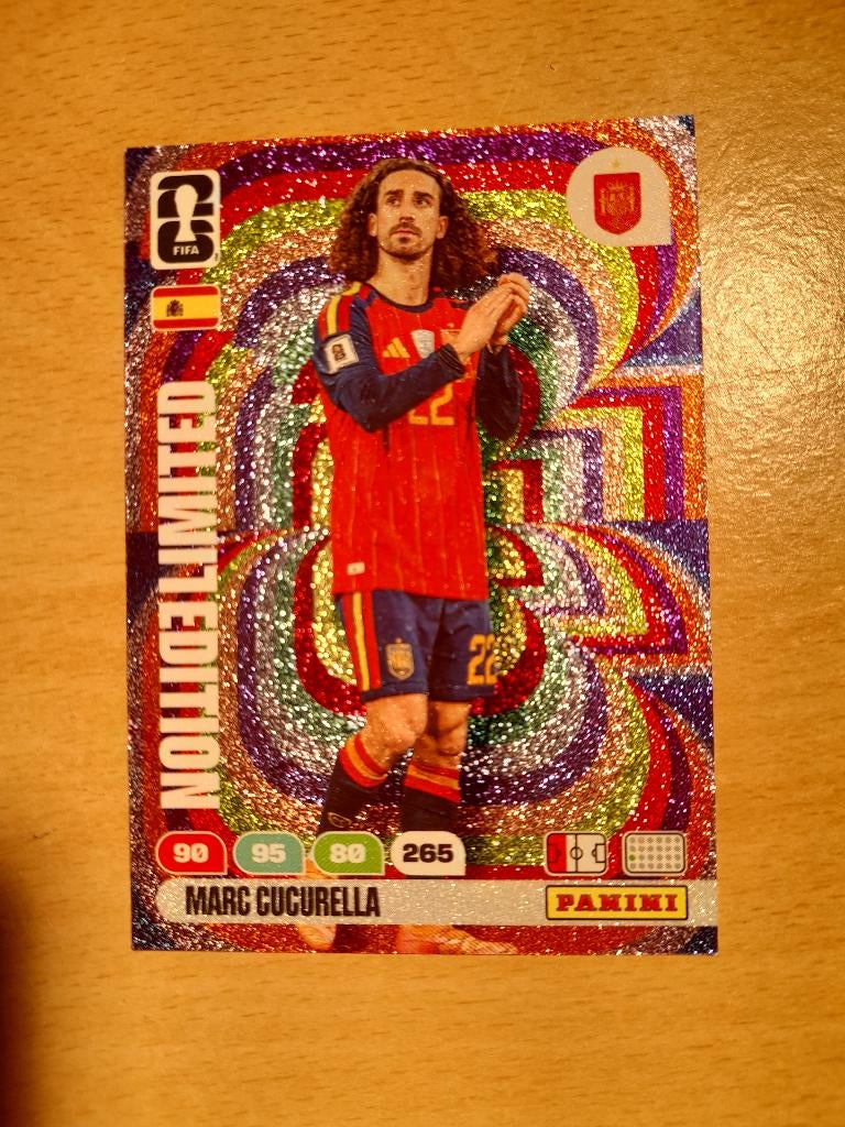 Panini Adrenalyn Fifa 365 limited edition Marc Cucurella, Ophalen, Zo goed als nieuw, Plaatje
