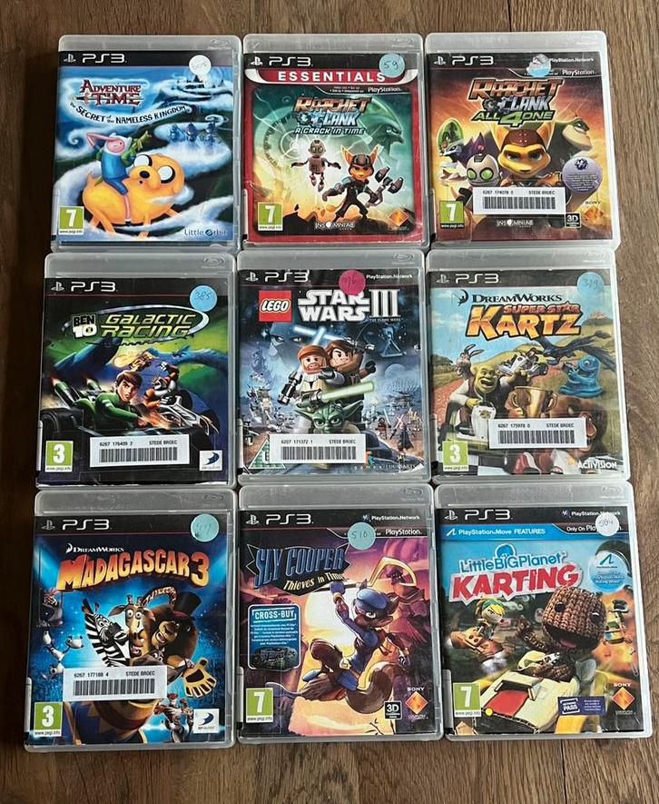 PS3 Games, Spelcomputers en Games, Games | Sony PlayStation 3, Gebruikt, Avontuur en Actie, 1 speler, Vanaf 3 jaar, Ophalen of Verzenden