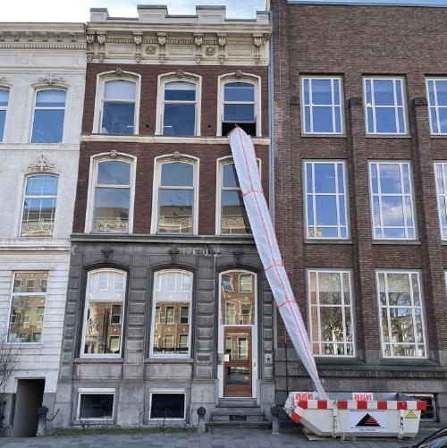 Stortslurf / Stortkoker 9,6m (ruim 3 verdiepingen), Doe-het-zelf en Verbouw, Overige Doe-het-zelf en Verbouw, Gebruikt, Ophalen