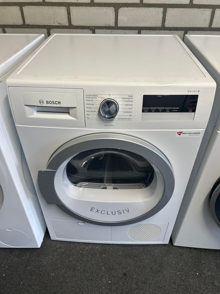 Bosch Serie 4 WTH85281NL/04 8Kg warmtepompdroger Refurbished, Ophalen, 8 tot 10 kg, Zo goed als nieuw, Voorlader