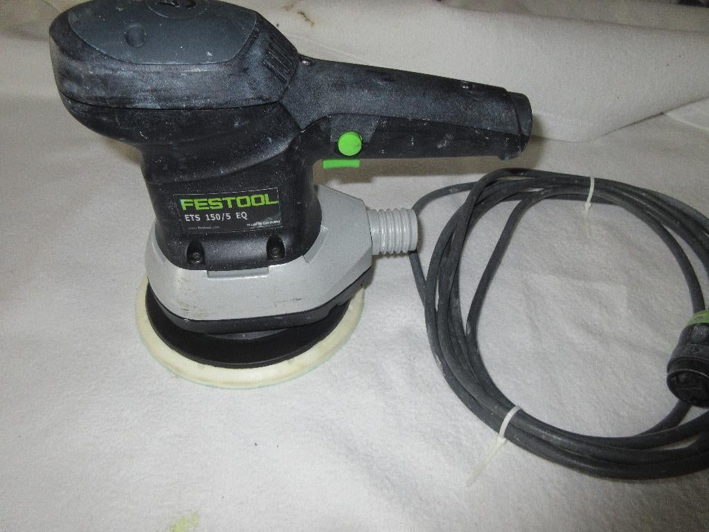 FESTOOL SCHUURMACHINE  ETS 150/5 EQ, Ophalen of Verzenden, Gebruikt, Minder dan 600 watt, Excentrische schuurmachine
