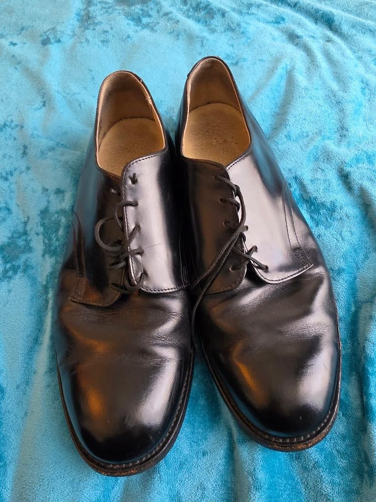 Zwarte leren herenschoenen maat 45 - Wolverine World Wide, Loafers, Verzenden, Zwart, Wolverine World Wide Inc.