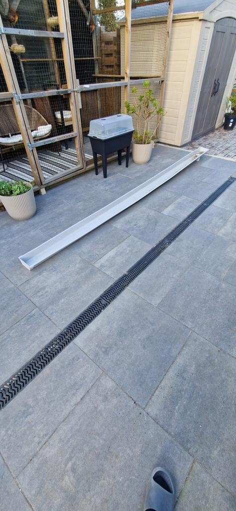 Bakgoot 3.85 m, Tuin en Terras, Ophalen, Gebruikt, Kunststof