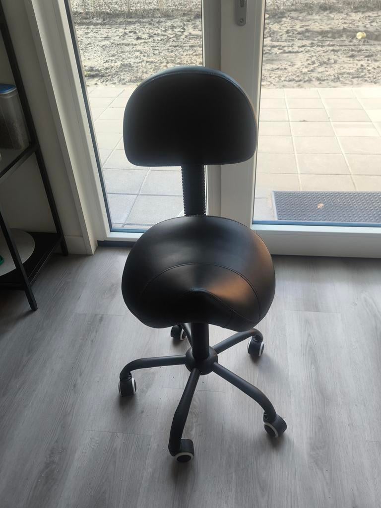 stoel, Ophalen of Verzenden, Zo goed als nieuw, Zwart