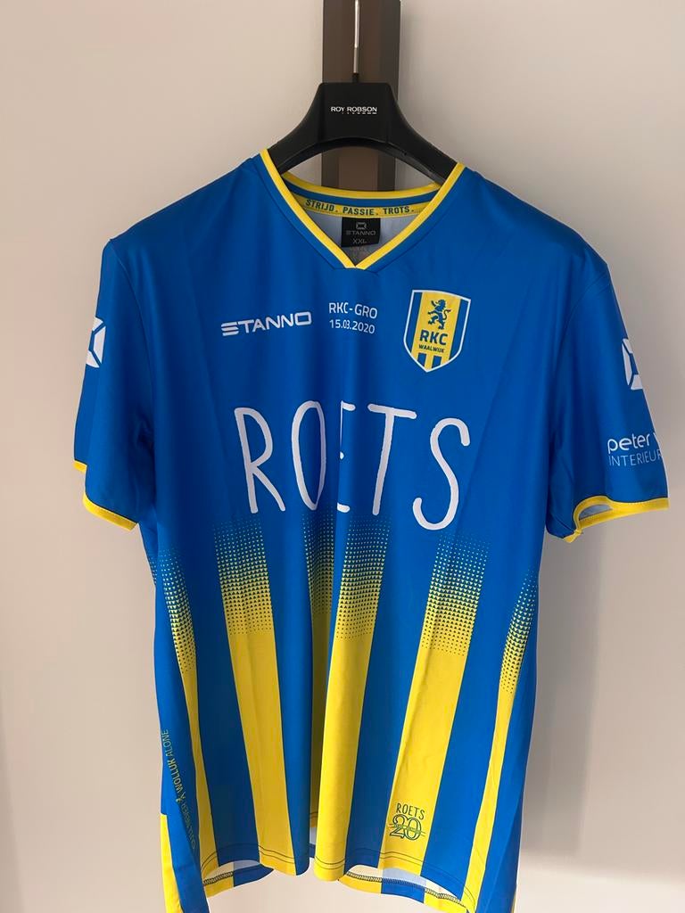 RKC Waalwijk Thuisshirt 2019/2020 coronajaar, Verzamelen, Ophalen of Verzenden, Zo goed als nieuw, Buitenlandse clubs, Shirt