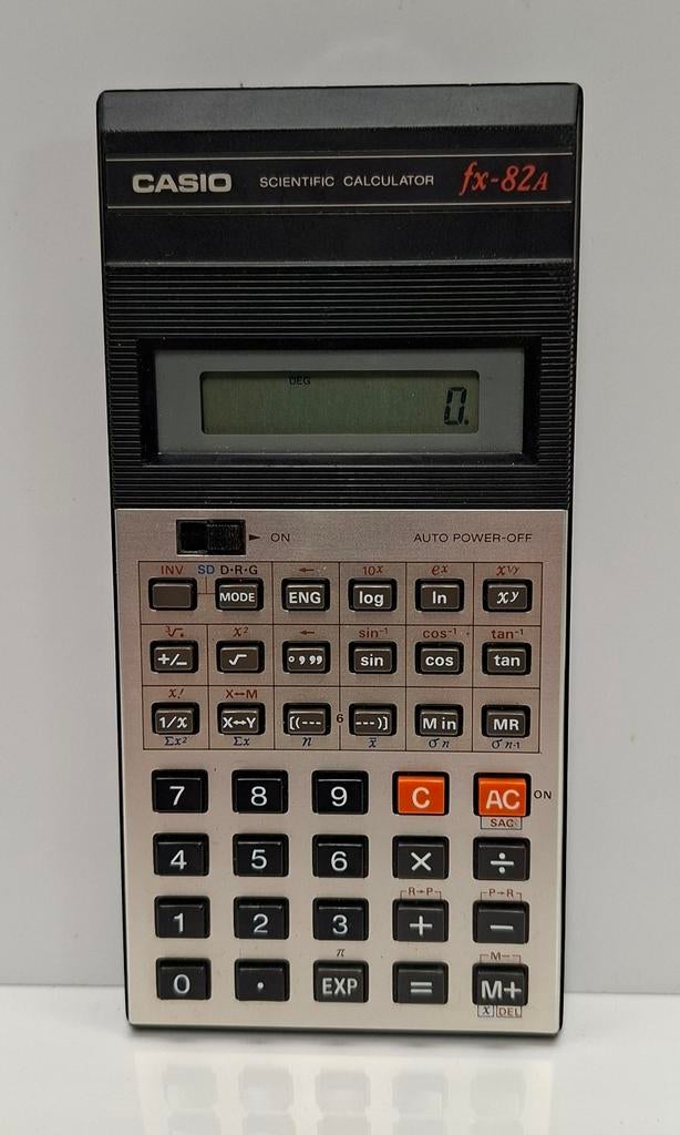 Casio rekenmachine, Ophalen of Verzenden, Gebruikt