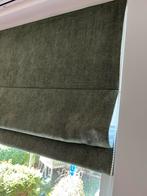 Verduisterend Rolgordijn Groen Linnen 131x105,2 cm, Huis en Inrichting, Ophalen, Zo goed als nieuw, Groen, 100 tot 150 cm