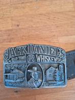 Broek riem jack Daniels, 95 tot 105 cm, JACK DANIELS, Bruin, Echt leder