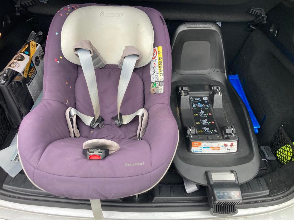 Maxi cosi autostoel + base, Ophalen, Gebruikt, 9 t/m 18 kg, Isofix