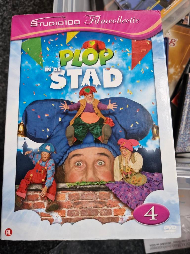 Kabouter Plop - Plop in de Stad (DVD), Ophalen, Gebruikt, Alle leeftijden, Komedie