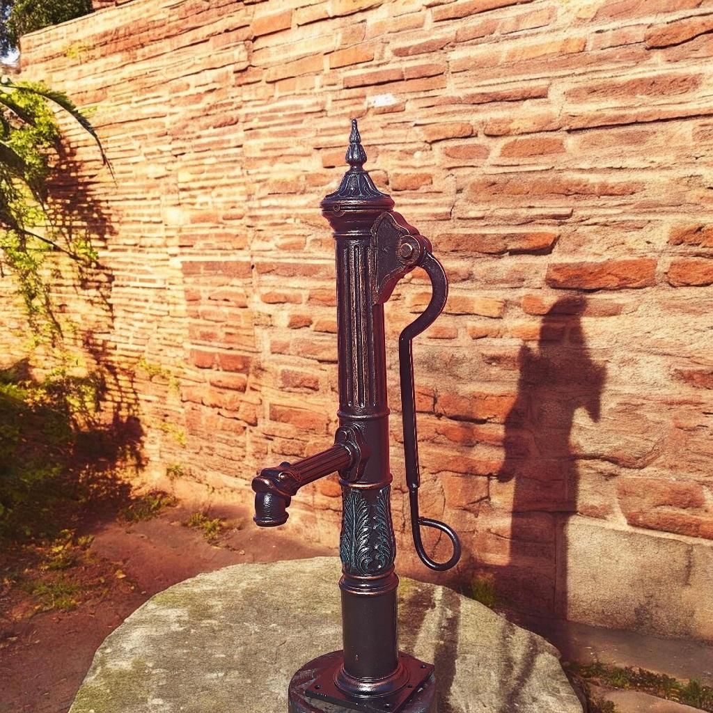 Oude handpomp, zwengelpomp, waterpomp, bronpomp, Tuin en Terras, Waterpompen, Gebruikt, Handmatig, Overige typen, Ophalen