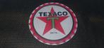 Texaco reclamebord (20 cm) diameter, Ophalen of Verzenden, Nieuw, Reclamebord