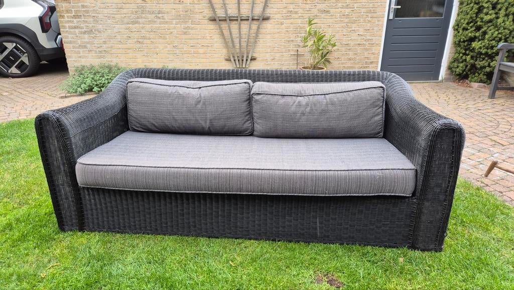 3 zits Loungebank Bois le Duc, Ophalen, Gebruikt, Kunststof