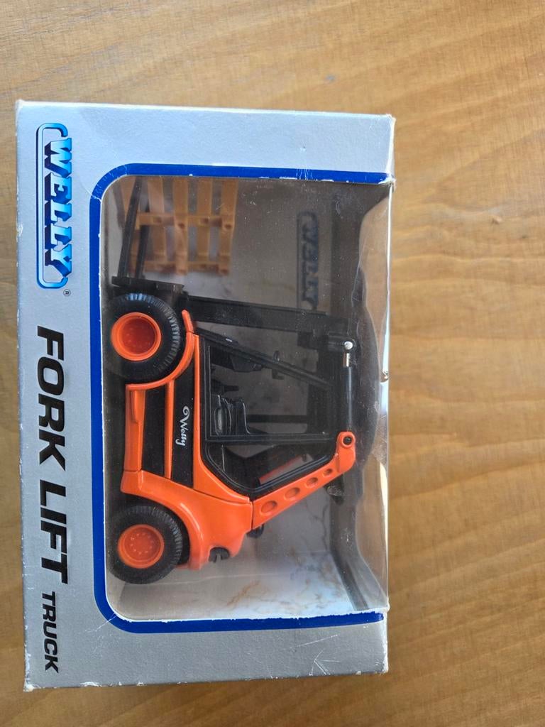 Model Heftruck Welly - Nieuw in Doos, Overige merken, 1:50 of kleiner, Overige typen, Nieuw