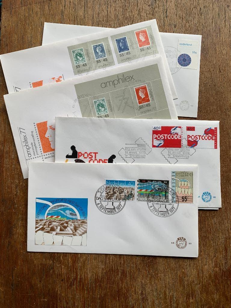 LOSSE VERKOOP ; Eerste Dag enveloppen N.V.P.H. zie omschrijv, Ophalen of Verzenden, Onbeschreven, Nederland