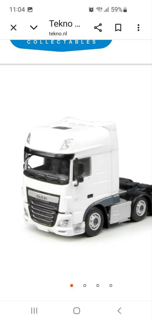 Tekno daf cabine gezocht, Hobby en Vrije tijd, Modelauto's | 1:50, Ophalen of Verzenden, Zo goed als nieuw, Bus of Vrachtwagen