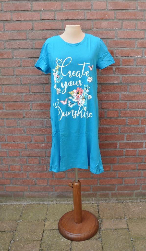 nachtjapon M, nachtkleding, bonprix, nachthemd 40, Kleding | Dames, Pyjama's, Bonprix, Ophalen of Verzenden, Nieuw, Maat 38/40 (M)