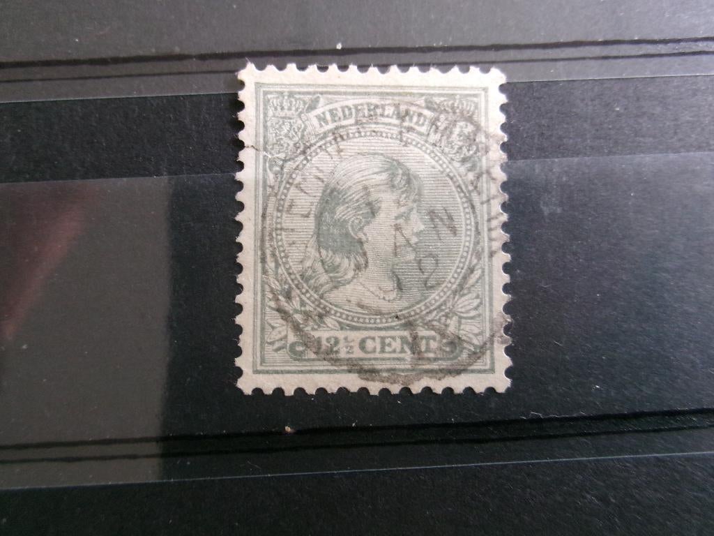 1891 - koningin wilhelmina 12,5 ct (309b), Postzegels en Munten, Postzegels | Nederland, Verzenden, Gestempeld