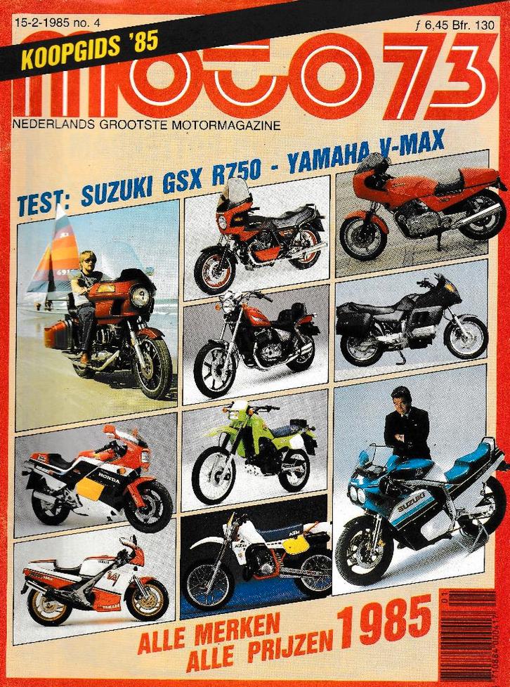 Moto73 1985 nr4, Boeken, Motoren, Gelezen, Algemeen, Ophalen of Verzenden