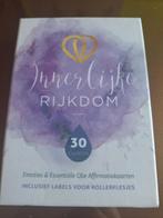 Affirmatie kaarten emoties & essentiële oliën, Boeken, Ophalen of Verzenden, Tarot of Kaarten leggen, Achtergrond en Informatie