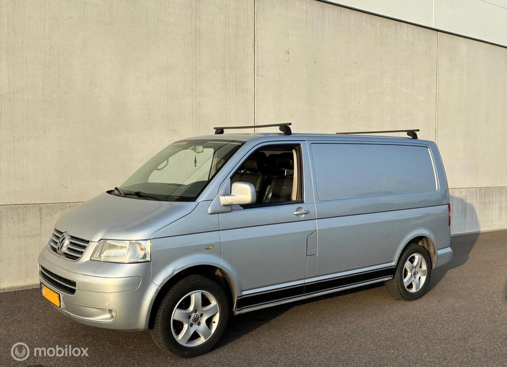 Volkswagen Transporter T5 2.5 TDI AIRCO € 3250,- +21% BTW, Auto's, Zwart, Volkswagen, 2500 kg, Bedrijf