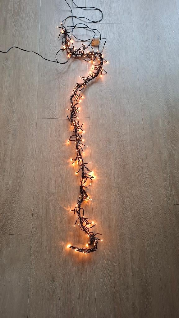 5x Kerstverlichting Cluster - 1,5 Meter - Sfeervol Warm Wit, Diversen, Kerst, Ophalen of Verzenden, Zo goed als nieuw