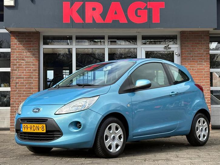 Ford Ka Comfort 1.2 69 pk - Airco - hoge instap!, Auto's, Ford, Bedrijf, Te koop, Ka, ABS, Airbags, Airconditioning, Centrale vergrendeling