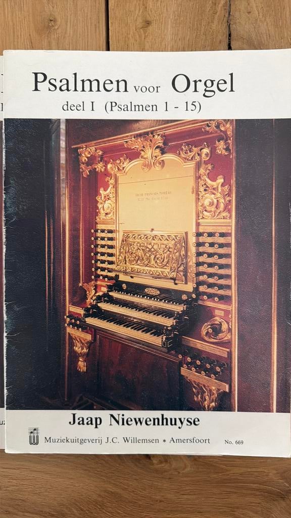 Psalmen voor orgel, Muziek en Instrumenten, Ophalen of Verzenden, Gebruikt