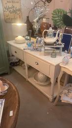 Witte Side Table, Ophalen, Tante, Tante, Zo goed als nieuw