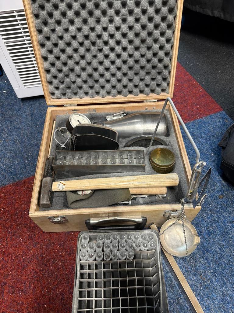 Vochtmeter carbid, Antiek en Kunst, Antiek | Gereedschap en Instrumenten, Ophalen of Verzenden