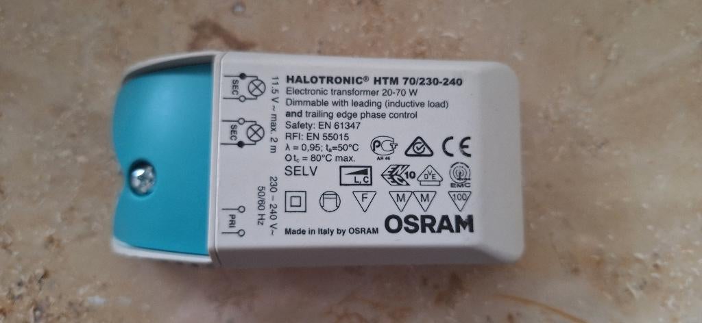OSRAM HALOTRONIC transformators met dimmer, Ophalen, Zo goed als nieuw, Overige typen