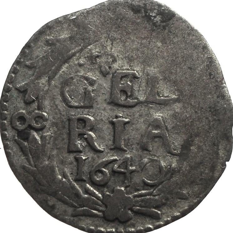 Nederland - Gelria - Gelderland 1 stuiver 1640 (zilver), Vóór koninkrijk, Zilver, Losse munt, Overige waardes