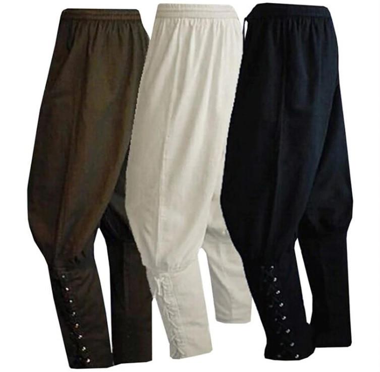 Heren middeleeuwse broek (renaissance kostuum victoriaanse), Verzenden, Nieuw, Overige maten, Kleding