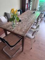 Antiek Houten eettafel - 210x76x74 cm, Antiek en Kunst, Antiek | Meubels | Tafels, Ophalen
