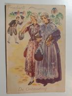 Friese Klederdracht Friesland de Ontmoeting, Ophalen of Verzenden, Gelopen, Friesland