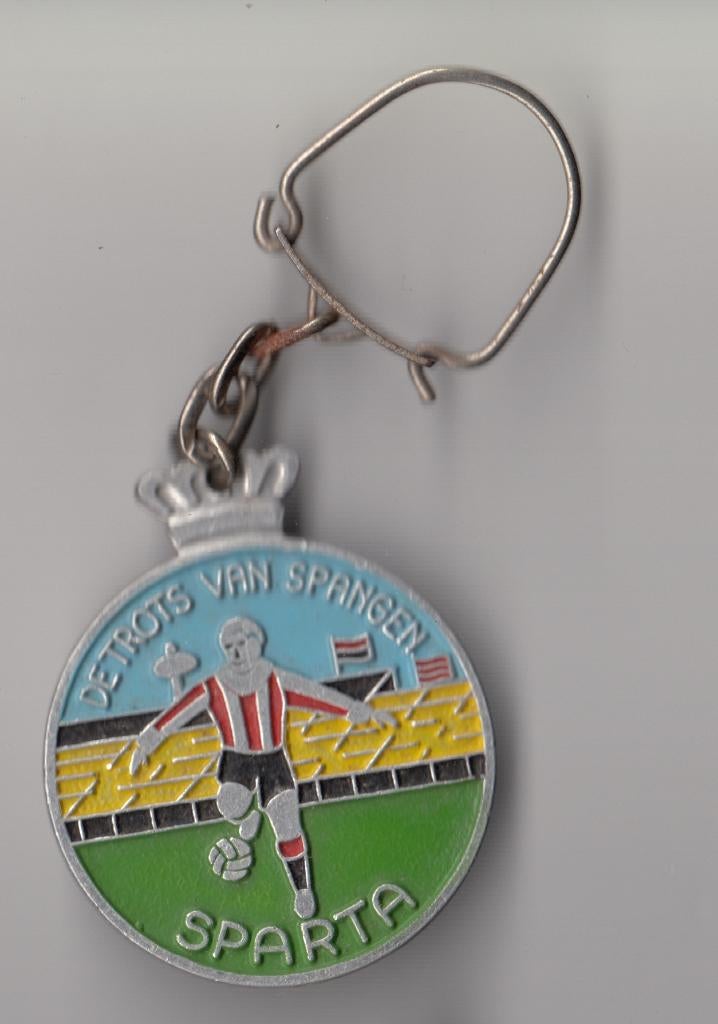 Voetbal Sparta Rotterdam Spangen Sleutelhanger, Sport, Niet vindbaar, Niet vindbaar, Niet vindbaar