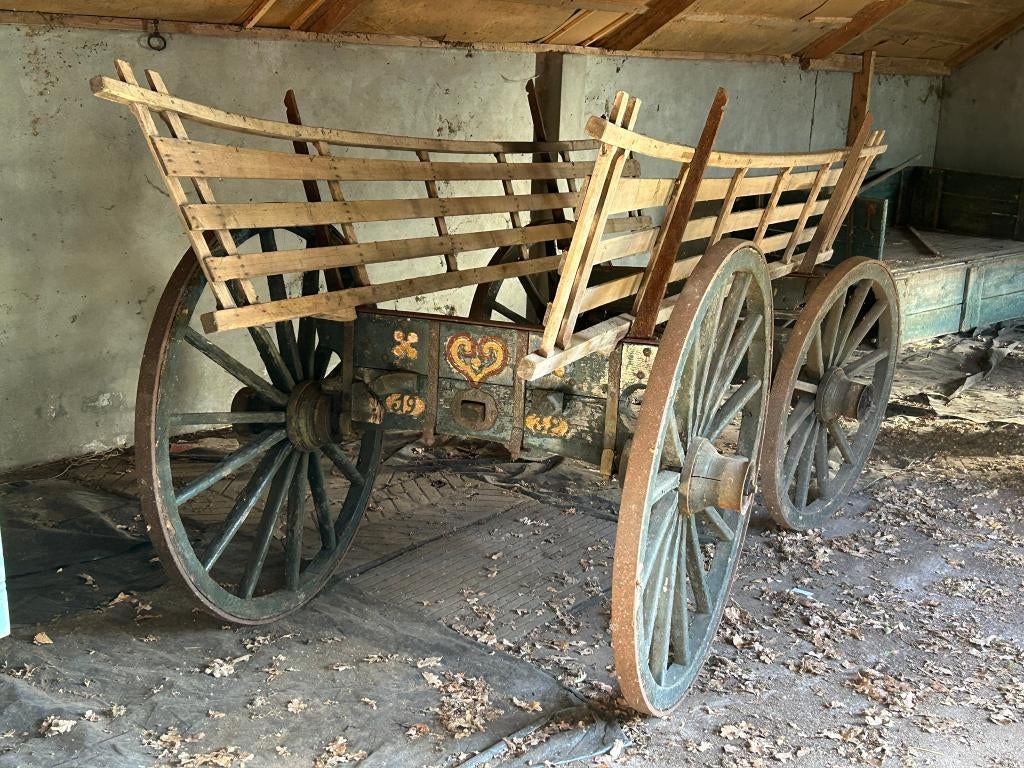 Unieke Antieke Hooiwagen (1932) - Karaktervol Pronkstuk!, Ophalen