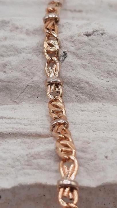 gouden armband 14kt, Www.bredajuwelier.nl, Nieuw, Ophalen of Verzenden, Www.bredajuwelier.nl