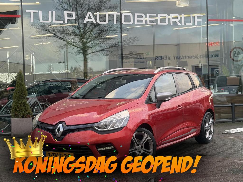 Renault Clio Estate 1.2 GT Luxe Automaat 2014 Nette auto, Euro 5, Start-stop-systeem, Gebruikt, Zwart