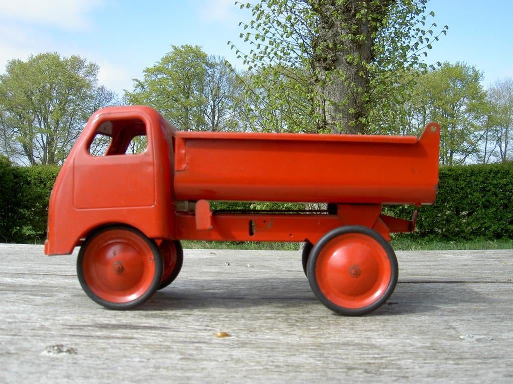 TRIANG BLIKKEN VRACHTWAGEN, TRUCK, Antiek en Kunst, Ophalen of Verzenden