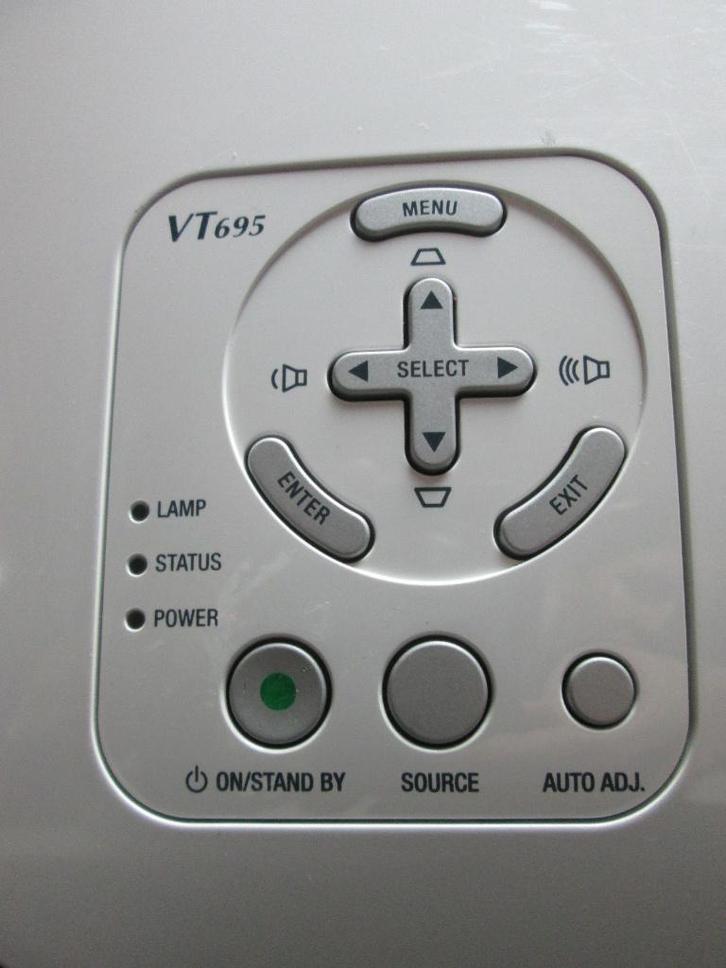 NEC VT-695 Portable Beamer (met lange lamp-levensduur) 720p, Audio, Tv en Foto, Beamers, Gebruikt, LCD, HD (720), Ophalen of Verzenden