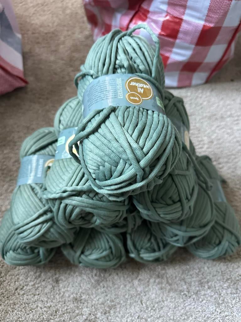 T-Shirt Garen - Diverse Kleuren (10 bollen), Hobby en Vrije tijd, Breien en Haken, Ophalen of Verzenden, Nieuw, Breien of Haken