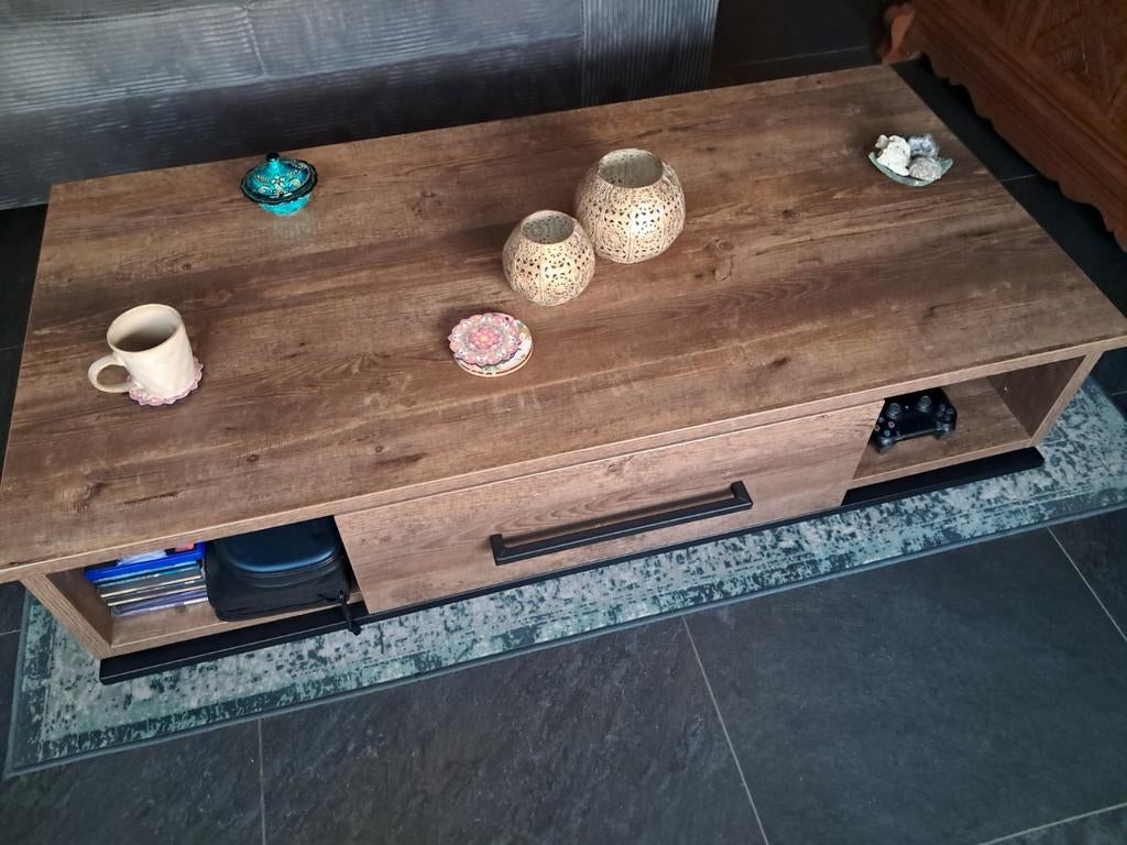 Salon tafel Goosens, 100 tot 150 cm, Nieuw, Rechthoekig, 50 tot 100 cm