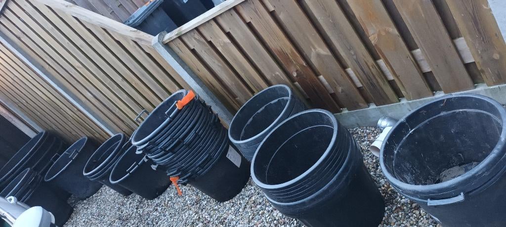 Plantenbakken plantenpotten boomcontainers, Ophalen, Rond, Kunststof, Minder dan 30 cm