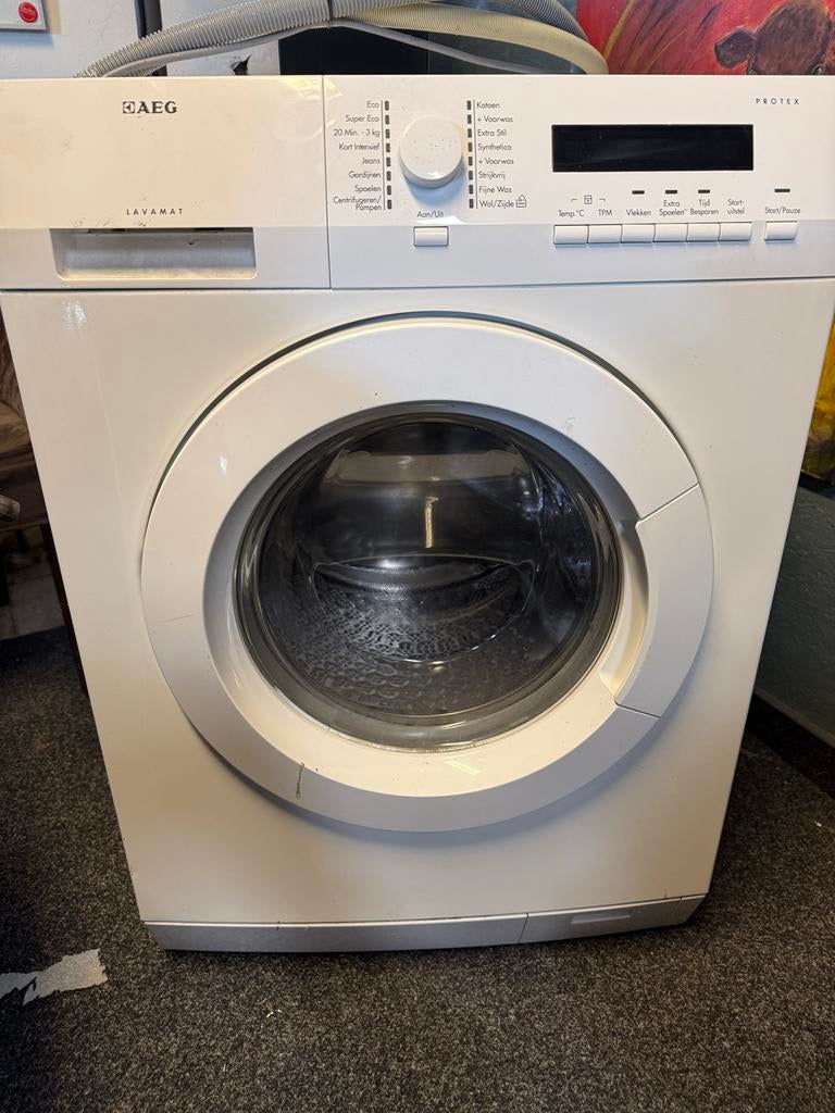 AEG Lavamat Protex L75475FL wasmachine, Witgoed en Apparatuur, Wasmachines, 1200 tot 1600 toeren, Gebruikt, 8 tot 10 kg, Ophalen of Verzenden