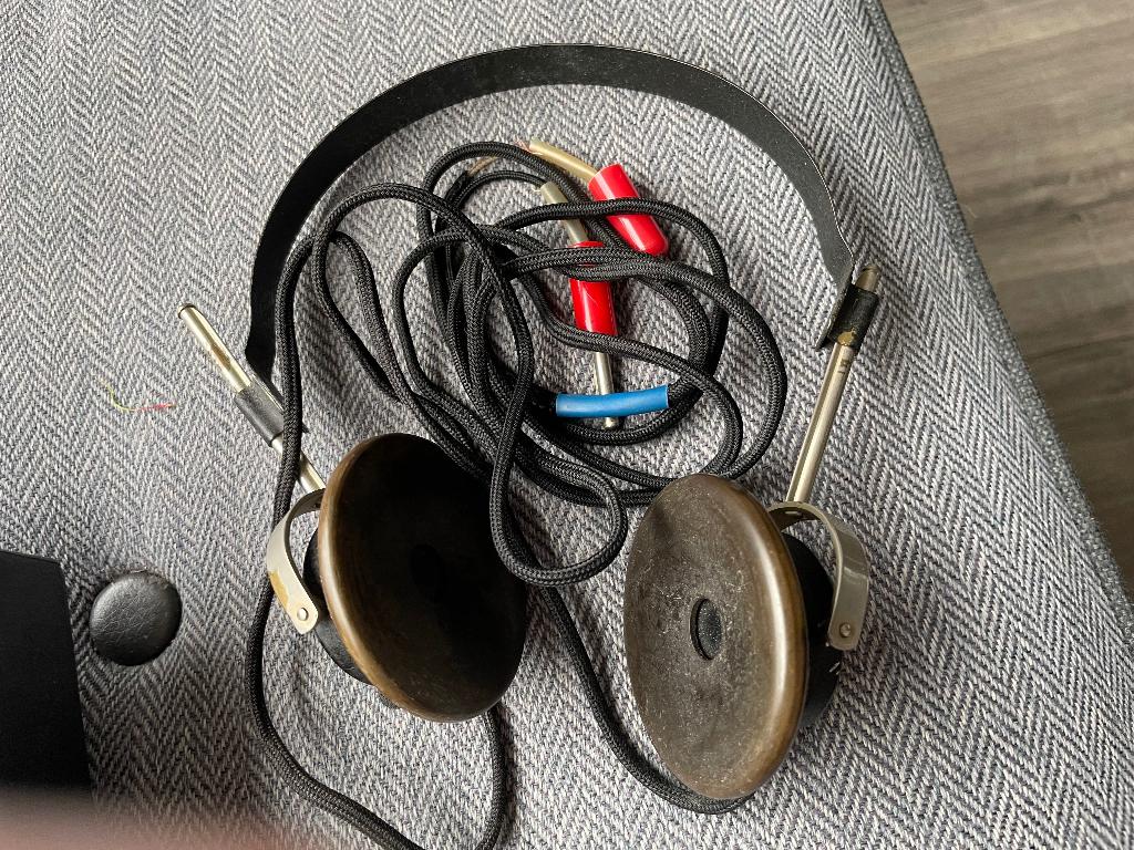 ANTIEKE KOPTELEFOON SIEMENS & HALSKE - WD014, Audio, Tv en Foto, Koptelefoons, Gebruikt, Over oor (circumaural), Overige merken