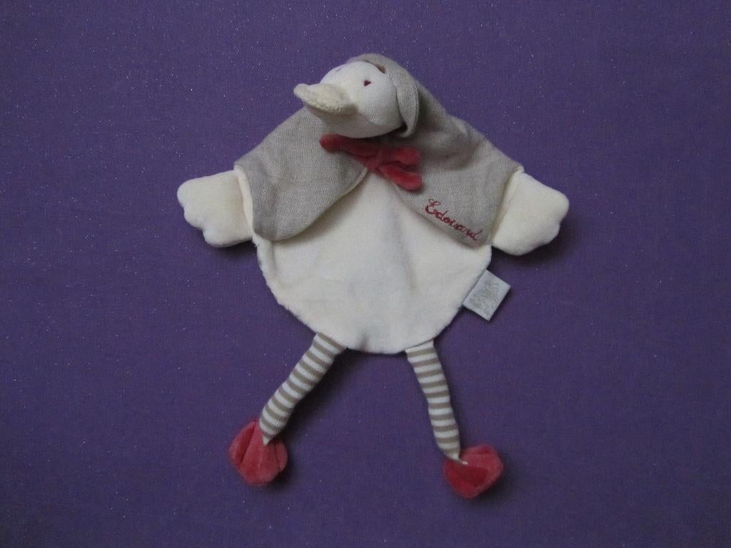 MOULIN ROTY Knuffeldoekje EEND EDOUARD **Nieuw**, Ophalen of Verzenden, Nieuw, Eend, Overige merken
