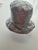 Zilverkleurige gewatteerde bucket hat, Ophalen, Gedragen, One size fits all, Hoed
